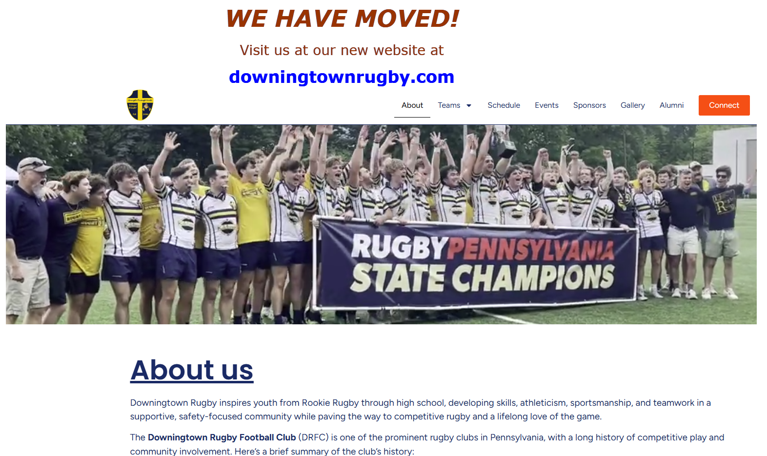 2025 Move website note